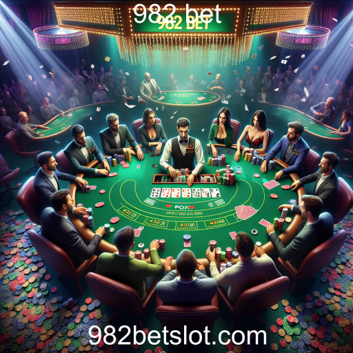 Poker ao Vivo: A Experiência Real no 982 bet